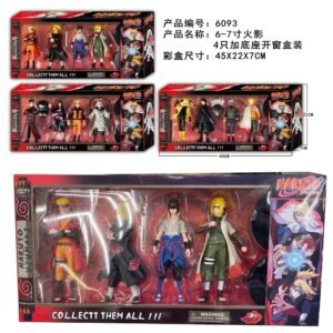 AR 2696 Naruto Shippuden 4-Piece Action Figure Collector Set