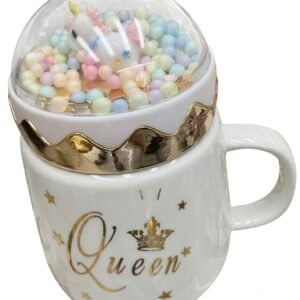 4344 Magical Unicorn Dome Lid Ceramic Mug