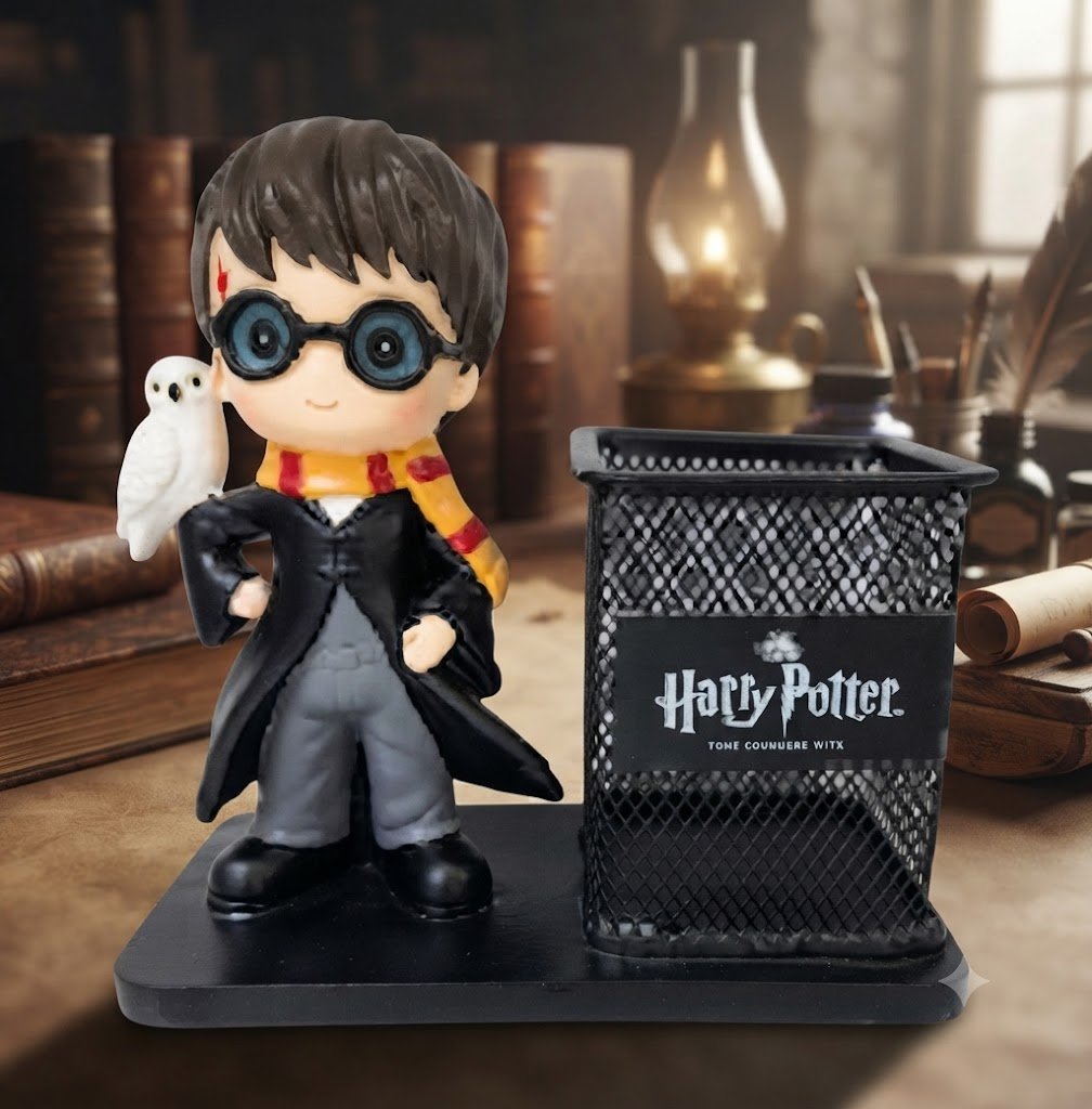 AR 2144 Harry Potter Chibi Figurine Desk Organizer & Pen Holder - Image 2