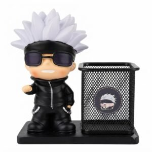 AR 3146 Jujutsu Kaisen - Satoru Gojo Chibi Figurine Desk Organizer & Pen Holder