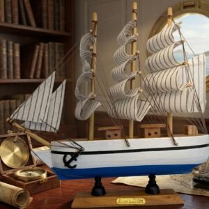 AR 4006 Confection White Hull Wooden Model Tall Ship