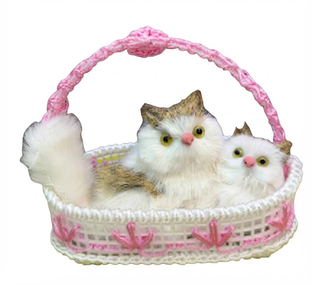 AR 4083 Adorable Owl-Themed Decorative Basket with Two Owl Figurines - Image 2