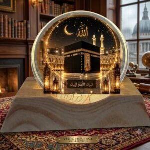 AR 4567 Kaaba Illuminated Ring Table Lamp