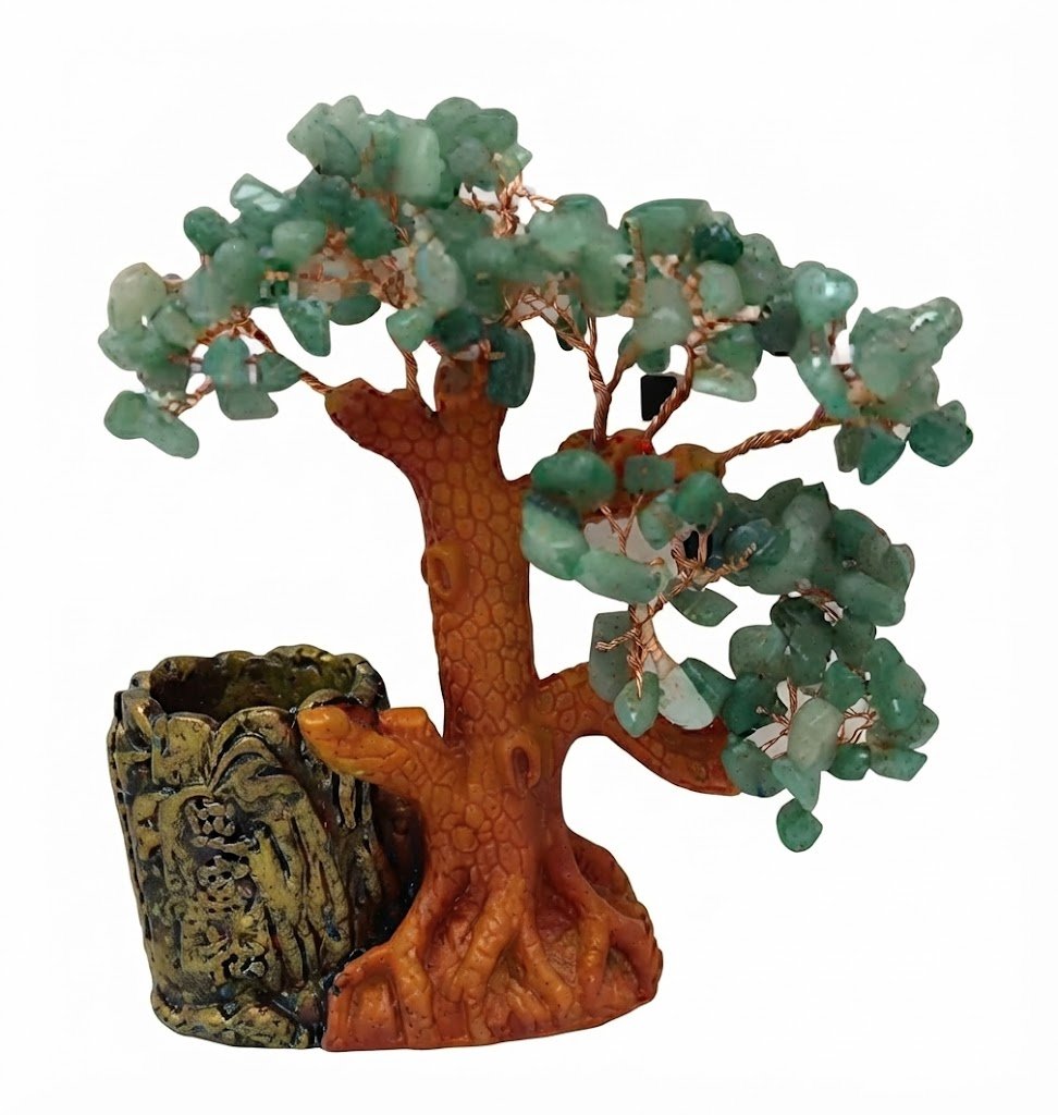 YS 2927 Feng Shui Wealth Tree with Chinese Coins & Dragon Pot