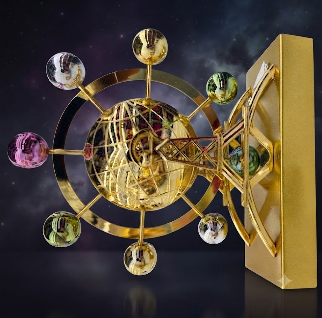AR 3634 (Golden Globe Planetary Table Showpiece)