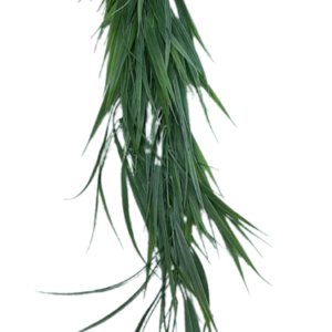 4531 ( Artificial Hanging Green Grass Foliage Branch )