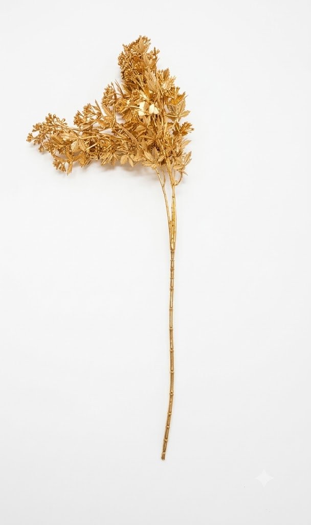 4954 ( Golden Metallic Artificial Foliage Spray )