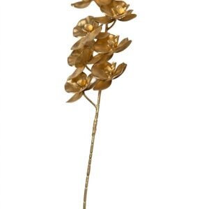 4956 ( Golden Metallic Orchid Flower Stem )