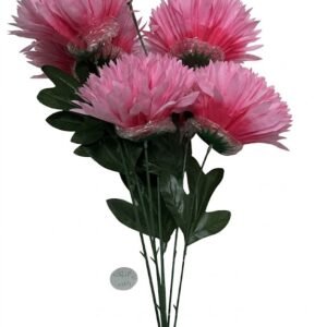 4970 ( Pink Artificial Chrysanthemum Flower Bouquet )