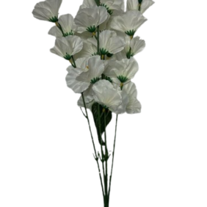 5136 ( White Artificial Alstroemeria Flower Stem )