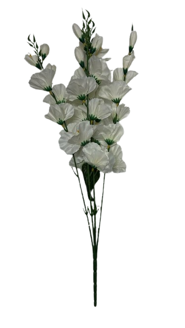 5136 ( White Artificial Alstroemeria Flower Stem )