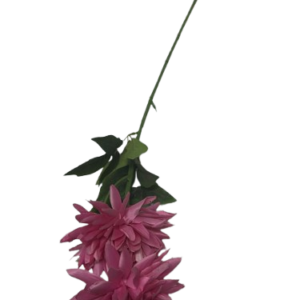 6001 ( Premium Pink Dahlia Artificial Flower Stem )