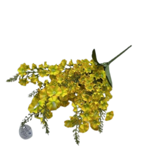 6061 ( Premium Yellow Green Artificial Hanging Flower Spray )
