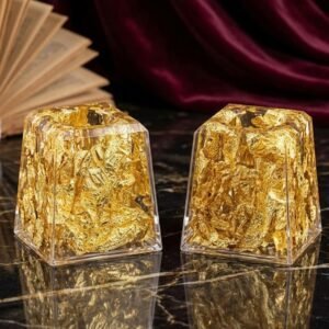AR4188 ( Premium Golden Foil Decorative Tealight Holders ) PcsCtn/-48