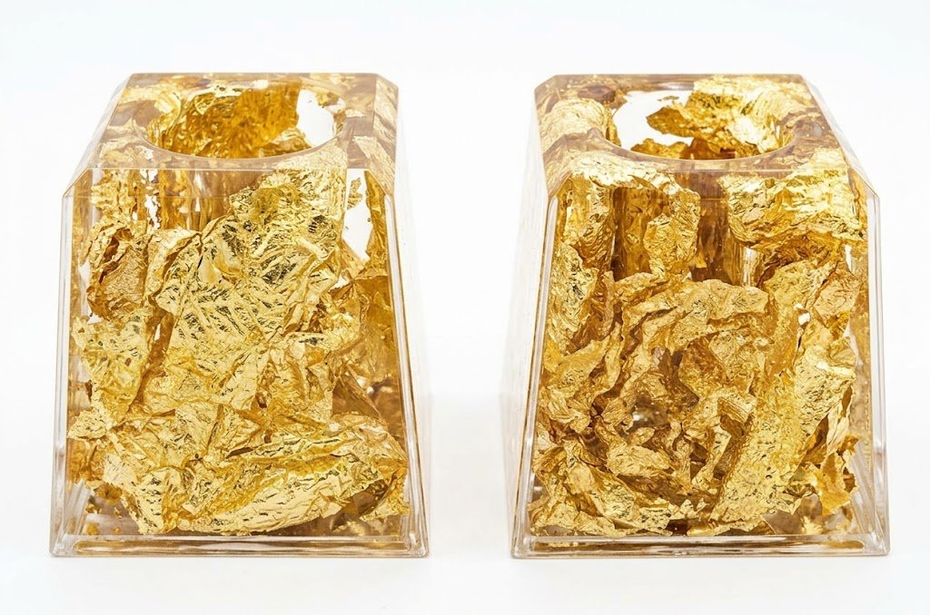 AR4188 ( Premium Golden Foil Decorative Tealight Holders ) PcsCtn/-48 - Image 2